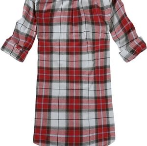 Plaid dress/top perfect for fall